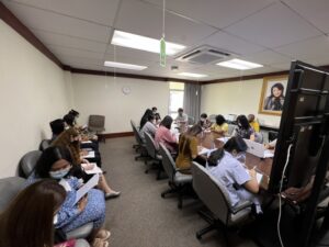 ประชุมส่วนพัสดุ