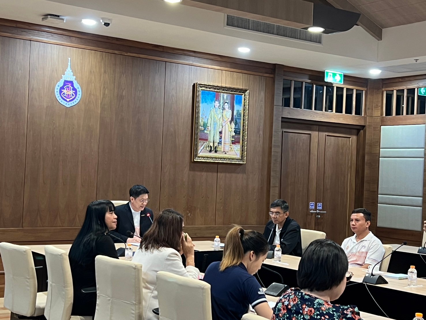 ประชุมส่วนพัสดุ