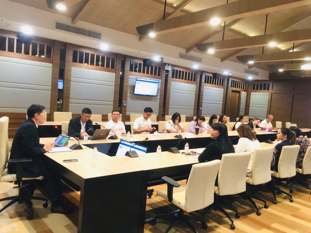 ประชุมส่วนพัสดุ