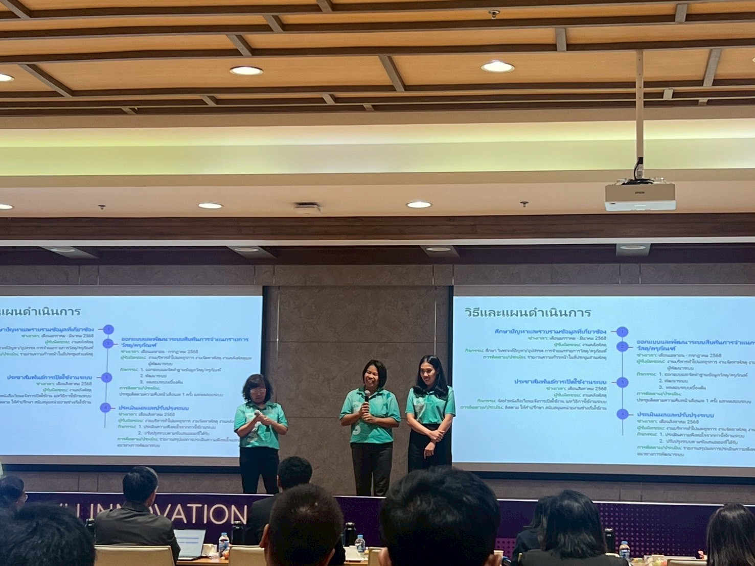 นำเสนอผลงานนวัตกรรม