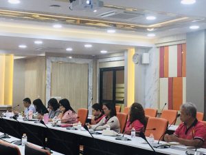 ประชุมส่วนพัสดุ